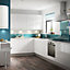 IT Kitchens Marletti Gloss White Drawerline door & drawer front, (W)400mm (H)715mm (T)19mm