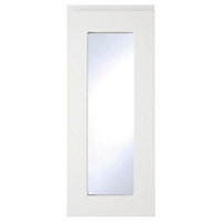 IT Kitchens Marletti Gloss White Glazed Cabinet door (W)300mm