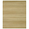IT Kitchens Marletti Oak Effect Appliance & larder Base end panel (H)720mm (W)570mm