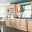 IT Kitchens Natural Maple effect Straight Plinths, (L)2400mm