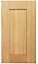 IT Kitchens Oak Veneer Shaker Cabinet door (W)400mm (H)715mm (T)18mm