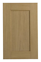 IT Kitchens Oak Veneer Shaker Cabinet door (W)450mm