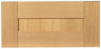 IT Kitchens Oak Veneer Shaker Cabinet door (W)600mm