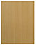 IT Kitchens Oak Veneer Shaker Wall panel (H)757mm (W)359mm