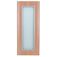 IT Kitchens Sandford Cherry Effect Modern Cabinet door (W)300mm (H)715mm (T)18mm