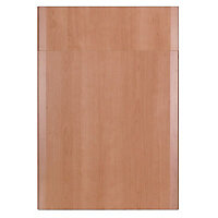 IT Kitchens Sandford Cherry Effect Modern Drawerline door & drawer front, (W)500mm (H)715mm (T)18mm