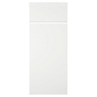 IT Kitchens Sandford Ivory Style Slab Drawerline door & drawer front, (W)300mm (H)715mm (T)18mm