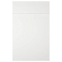 IT Kitchens Sandford Ivory Style Slab Drawerline door & drawer front, (W)500mm (H)715mm (T)18mm