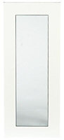 IT Kitchens Sandford Ivory Style Slab Glazed Cabinet door (W)300mm (H)715mm (T)18mm