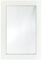 IT Kitchens Sandford Ivory Style Slab Glazed Cabinet door (W)500mm