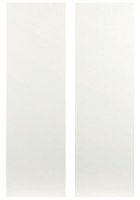 IT Kitchens Sandford Ivory Style Slab Larder Cabinet door (W)300mm, Set of 2