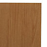 IT Kitchens Sandford Textured Oak Effect Slab Standard Cabinet door (W)150mm (H)715mm (T)18mm