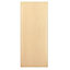 IT Kitchens Sandford Textured Oak Effect Slab Standard Cabinet door (W)300mm (H)715mm (T)18mm