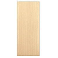 IT Kitchens Sandford Textured Oak Effect Slab Standard Cabinet door (W)300mm