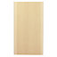 IT Kitchens Sandford Textured Oak Effect Slab Standard Cabinet door (W)400mm