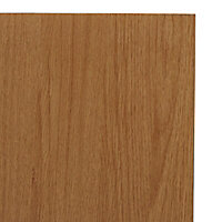 IT Kitchens Sandford Textured Oak Effect Slab Standard Cabinet door (W)600mm