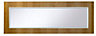 IT Kitchens Sandford Walnut Effect Modern Bridging Glazed bridging door & pan drawer front, (W)1000mm (H)356mm (T)18mm