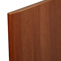 IT Kitchens Sandford Walnut Effect Modern Cabinet door (W)300mm (H)1912mm (T)18mm, Set of 2