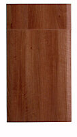 IT Kitchens Sandford Walnut Effect Modern Drawerline door & drawer front, (W)400mm (H)715mm (T)18mm