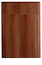 IT Kitchens Sandford Walnut Effect Modern Drawerline door & drawer front, (W)500mm (H)715mm (T)18mm