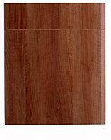 IT Kitchens Sandford Walnut Effect Modern Drawerline door & drawer front, (W)600mm (H)715mm (T)18mm