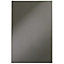 IT Kitchens Santini Gloss Anthracite Slab Base end panel (H)720mm (W)570mm