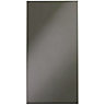 IT Kitchens Santini Gloss Anthracite Slab Larder Cabinet door (W)300mm, Set of 2