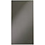 IT Kitchens Santini Gloss Anthracite Slab Larder Cabinet door (W)300mm, Set of 2