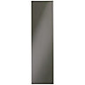 IT Kitchens Santini Gloss Anthracite Slab Larder End panel (H)1920mm (W)570mm