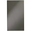 IT Kitchens Santini Gloss Anthracite Slab Standard Cabinet door (W)400mm (H)715mm (T)18mm