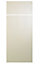 IT Kitchens Santini Gloss Cream Slab Drawerline door & drawer front, (W)300mm (H)715mm (T)18mm