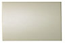 IT Kitchens Santini Gloss Cream Slab Oven housing Cabinet door (W)600mm (H)557mm (T)18mm