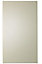 IT Kitchens Santini Gloss Cream Slab Standard Cabinet door (W)400mm