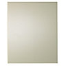 IT Kitchens Santini Gloss Cream Slab Tall Cabinet door (W)600mm (H)895mm (T)18mm