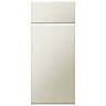 IT Kitchens Santini Gloss Grey Slab Drawerline door & drawer front, (W)300mm (H)715mm (T)18mm