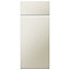 IT Kitchens Santini Gloss Grey Slab Drawerline door & drawer front, (W)300mm (H)715mm (T)18mm