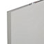 IT Kitchens Santini Gloss Grey Slab Standard Cabinet door (W)150mm (H)715mm (T)18mm