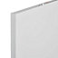 IT Kitchens Santini Gloss White Slab Bridging Cabinet door (W)600mm (H)277mm (T)18mm