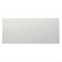 IT Kitchens Santini Gloss White Slab Bridging Pan drawer front & bi-fold door, (W)600mm (H)356mm (T)18mm