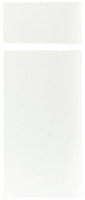 IT Kitchens Santini Gloss White Slab Drawerline door & drawer front, (W)300mm (H)715mm (T)18mm