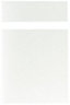 IT Kitchens Santini Gloss White Slab Drawerline door & drawer front, (W)500mm (H)715mm (T)18mm