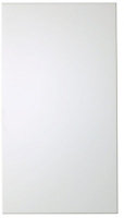 IT Kitchens Santini Gloss White Slab Standard Cabinet door (W)400mm (H)715mm (T)18mm