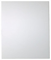 IT Kitchens Santini Gloss White Slab Standard Cabinet door (W)600mm (H)715mm (T)18mm