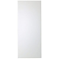 IT Kitchens Santini Gloss White Slab Tall Cabinet door (W)300mm