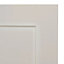 IT Kitchens Stonefield Ivory Classic Fridge/Freezer Cabinet door (W)600mm (H)1197mm (T)20mm