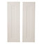 IT Kitchens Stonefield Ivory Classic Larder Cabinet door (W)300mm (H)1912mm (T)20mm, Set of 2