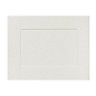 IT Kitchens Stonefield Ivory Classic Tall double oven housing Cabinet door (W)600mm (H)895mm (T)20mm