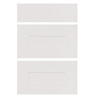 IT Kitchens Stonefield Stone Classic Drawer front (W)500mm, Set of 3