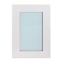 IT Kitchens Stonefield Stone Classic Glazed Cabinet door (W)500mm (H)715mm (T)20mm