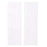IT Kitchens Stonefield White Classic Style Cabinet door (W)300mm, Set of 2
